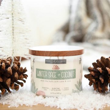 Candle-lite™ Duftkerze Duftkerze Winter Sage & Coconut - 418g (1.tlg)