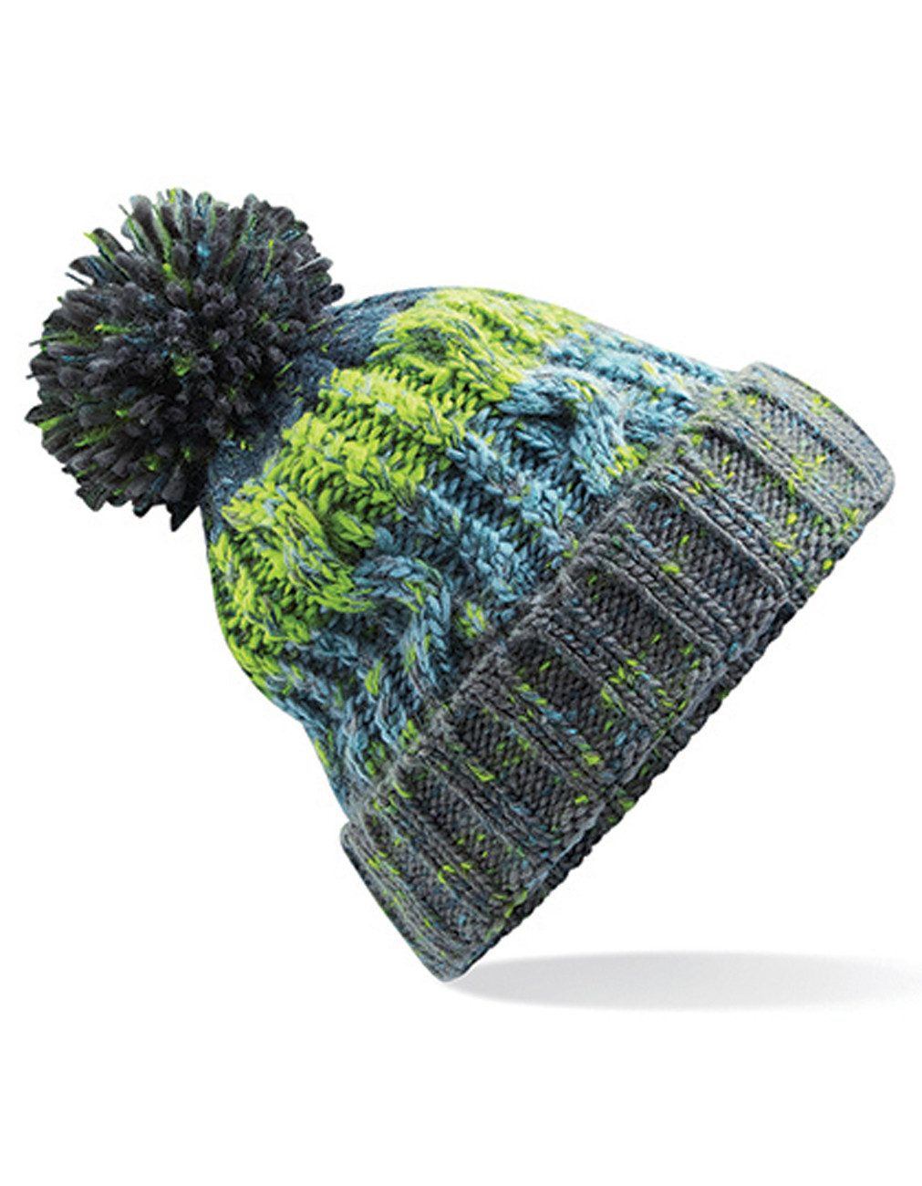 Beechfield® Bommelmütze Warme Damen Strickmütze / günstig online kaufen