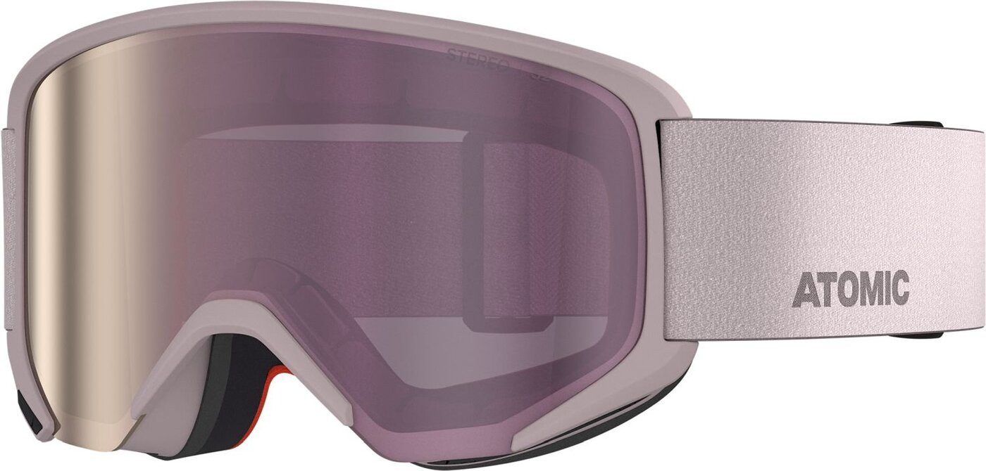 Atomic Skibrille SAVOR M STEREO Grey Pink/ALL W 000