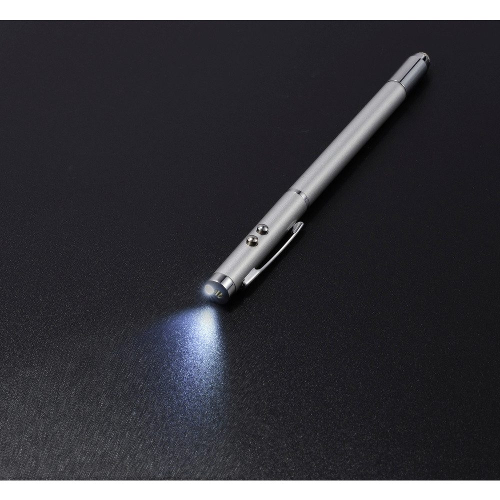 Renkforce Laserpointer Renkforce Laserpointer, Eingabestift, Kugelschreiber, LED-Taschenlampe