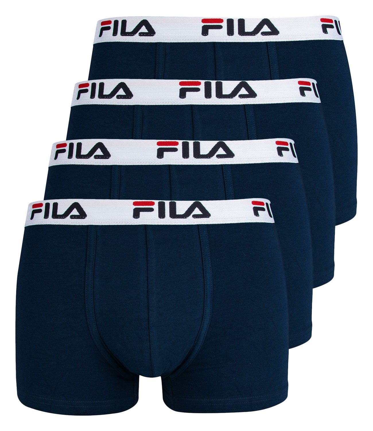 Fila Boxer Man Boxer (4-St., 4er Set) mit Markenschriftzügen auf dem Komfortbund
