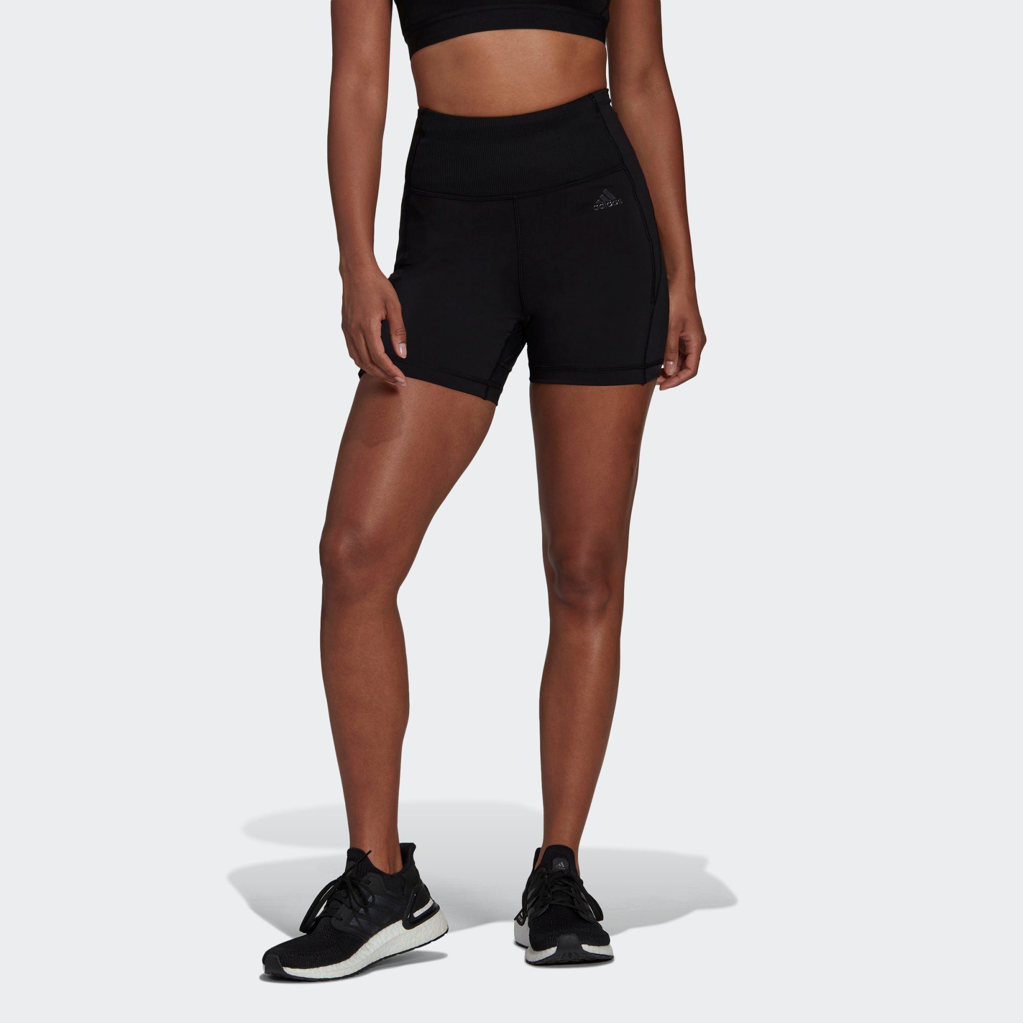 tight training shorts