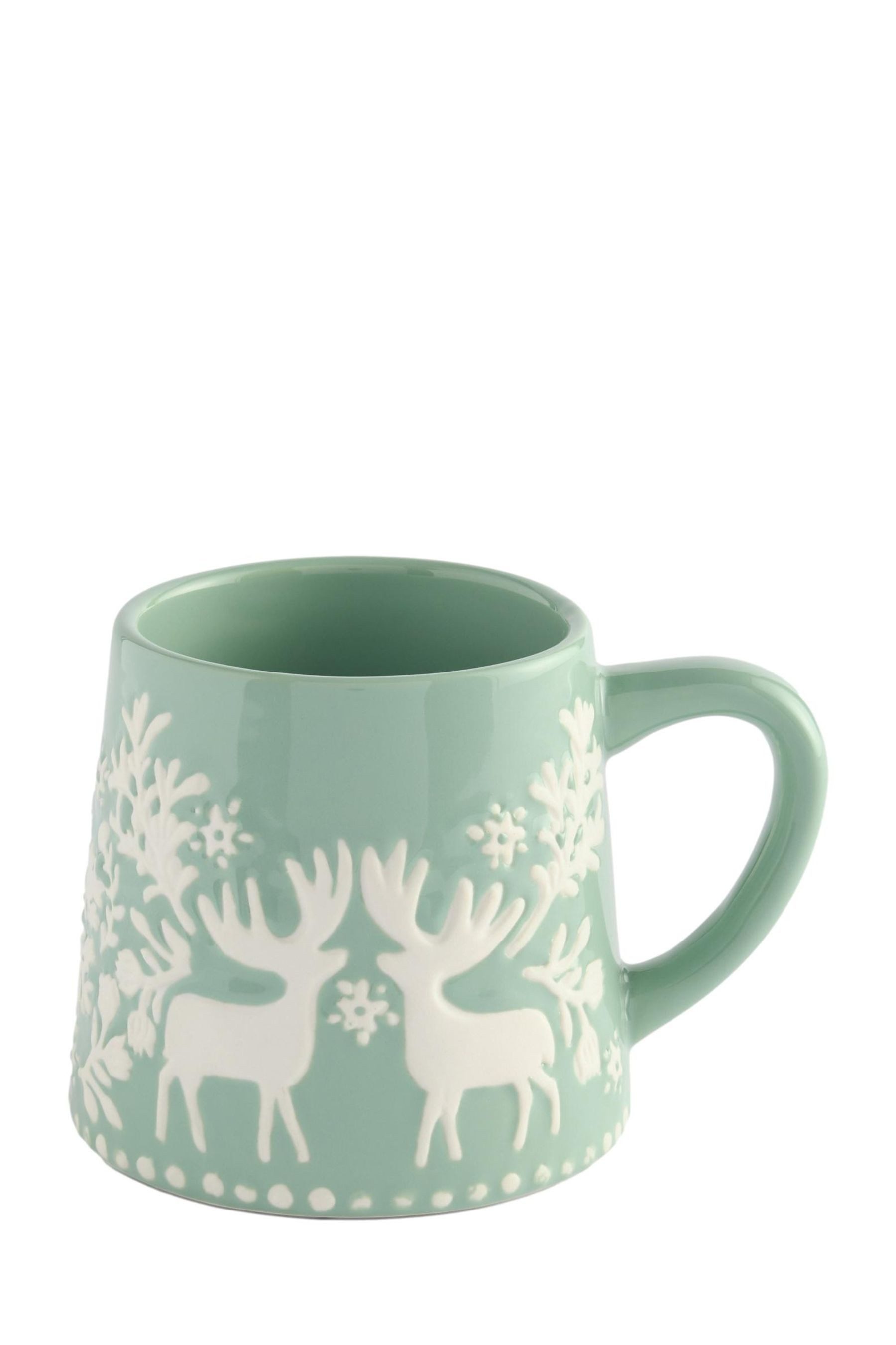 Next Becher Weihnachtstasse Rentier, 1-tlg., Steingut