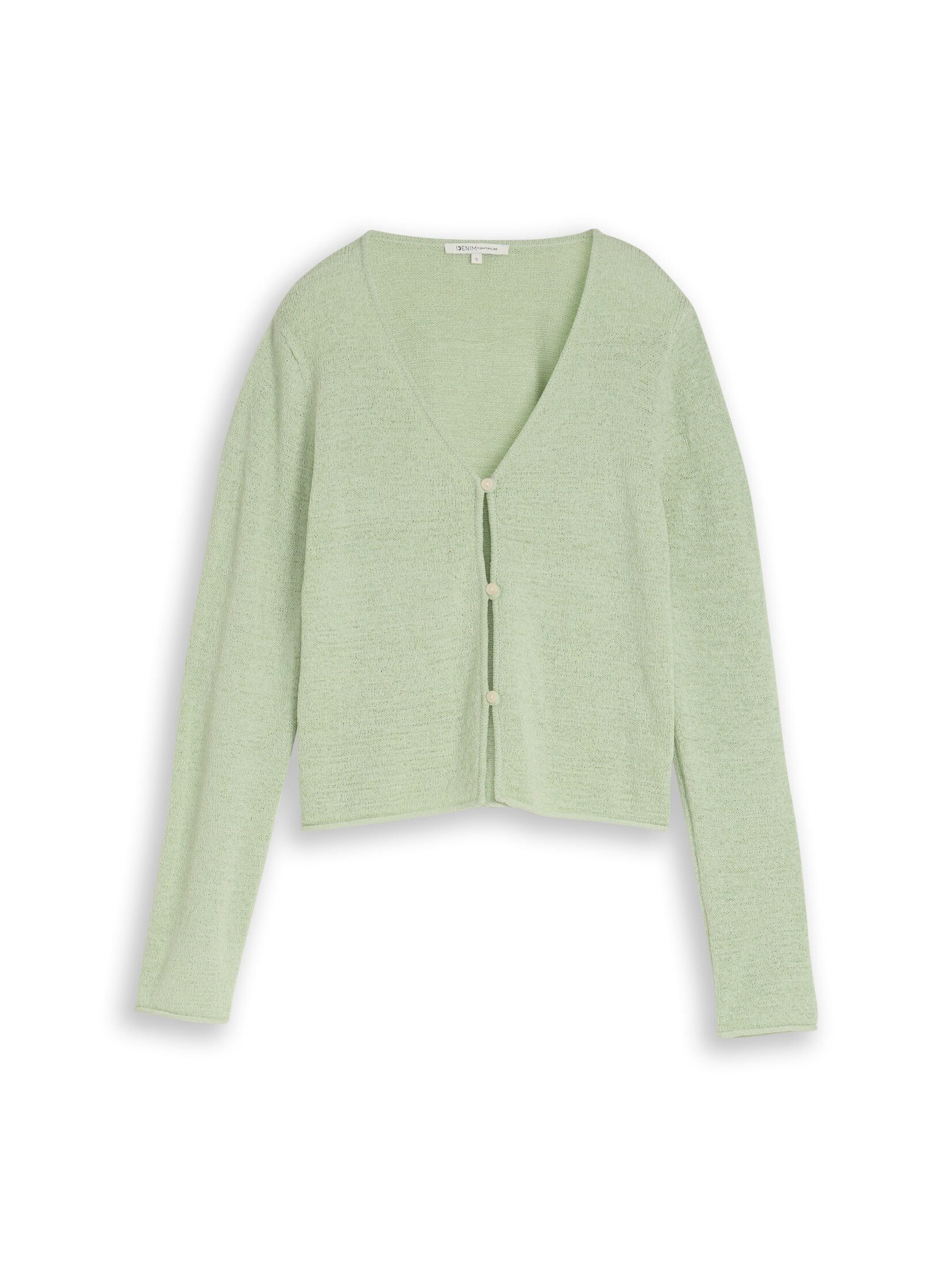 TOM TAILOR Denim Cardigan Pullover & Strickjacken Cardigan mit V-Ausschnitt