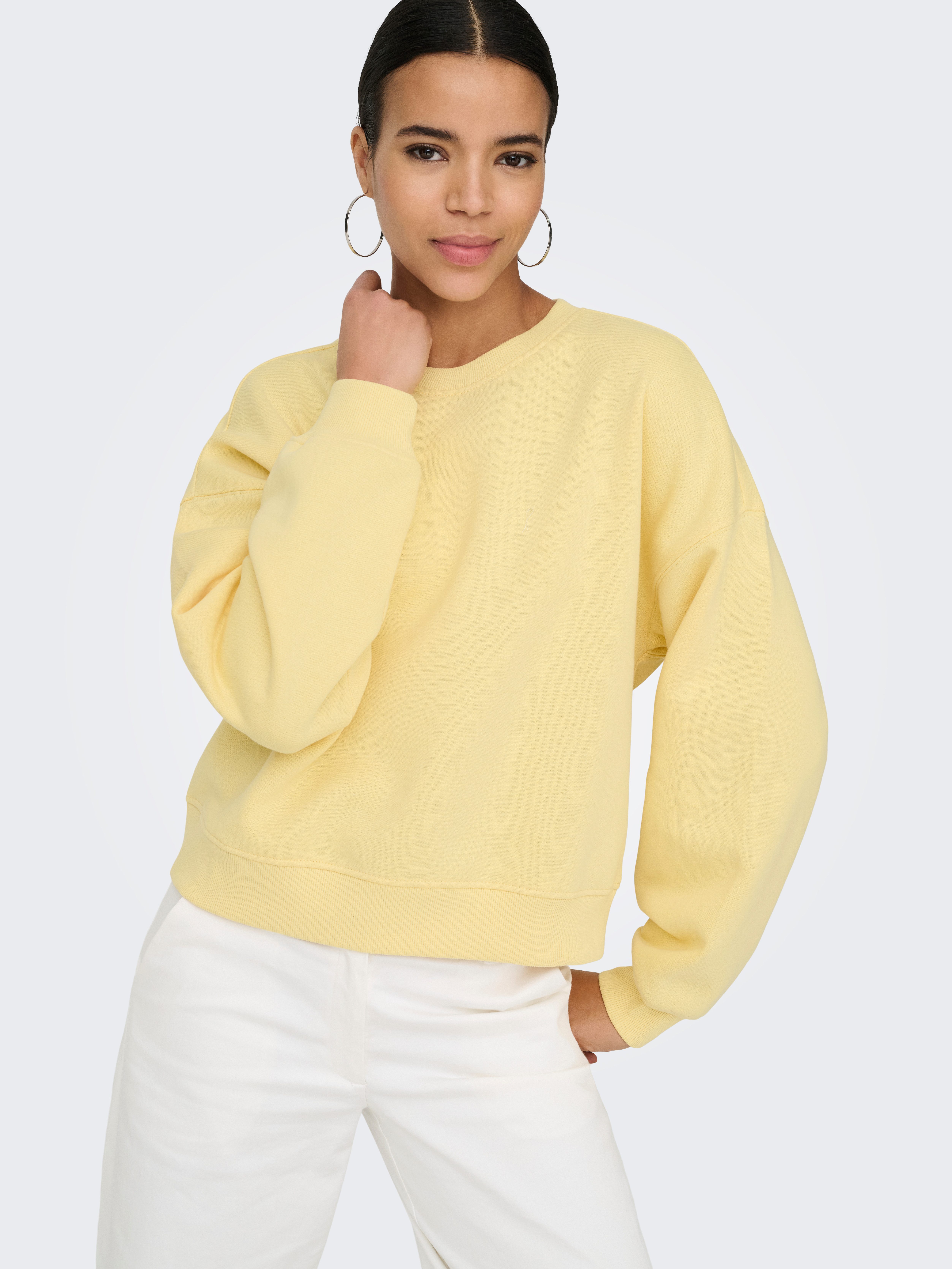 ONLY Sweatshirt ONLBEST L/S CREW NECK SWT NOOS günstig online kaufen