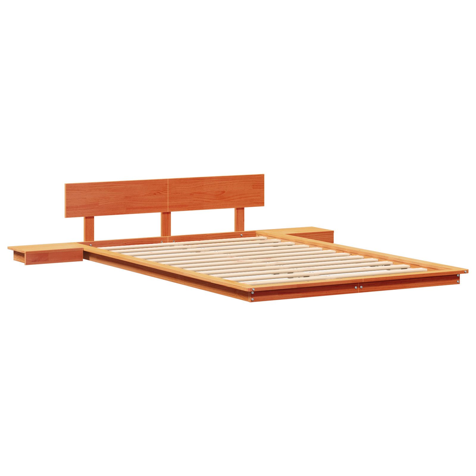 vidaXL Bett Bettgestell Braun 120 x günstig online kaufen