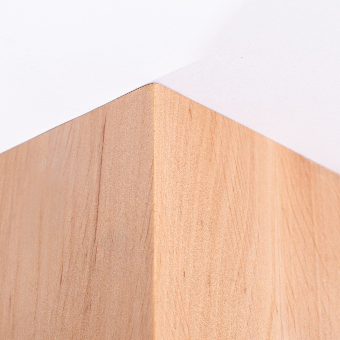 SOLLUX lighting Deckenleuchte Plafond Solis Naturholz, Nicht enthalten