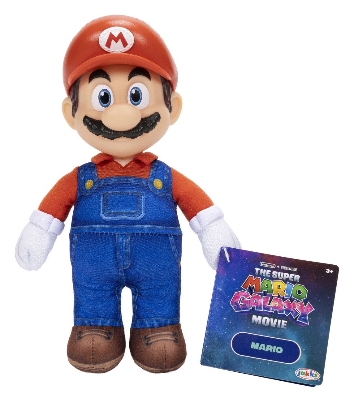 Jakks Pacific Plüschfigur Der Super Mario Galaxy Film Plüschfigur Mario 23 cm