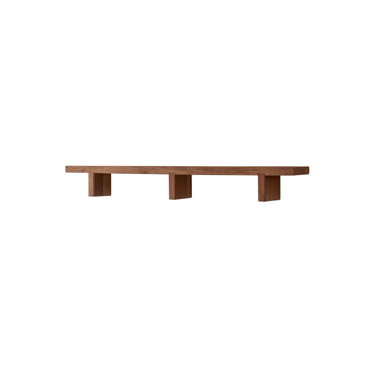 Wandregal Bahya Horizontales Badregal aus massivem Palisander