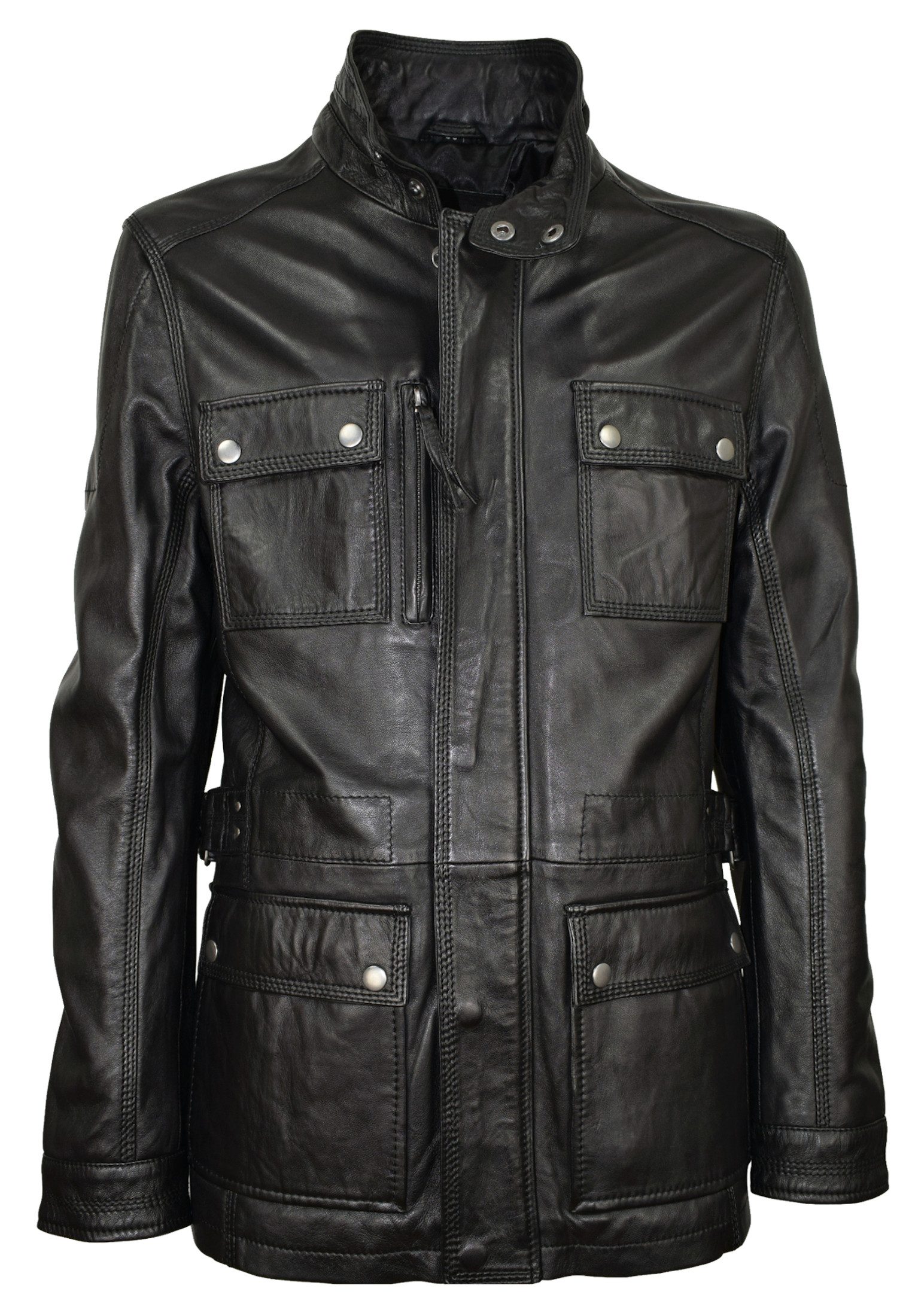 CBL Lederjacke MQ-45399 im sportlichen Look günstig online kaufen