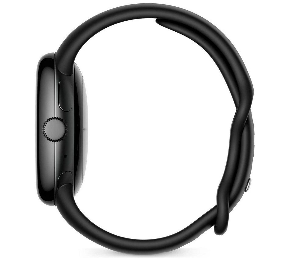 Google Pixel Watch LTE Wifi/eSIM, Google Android Smartwatch Edelstahlgehäuse Smartwatch