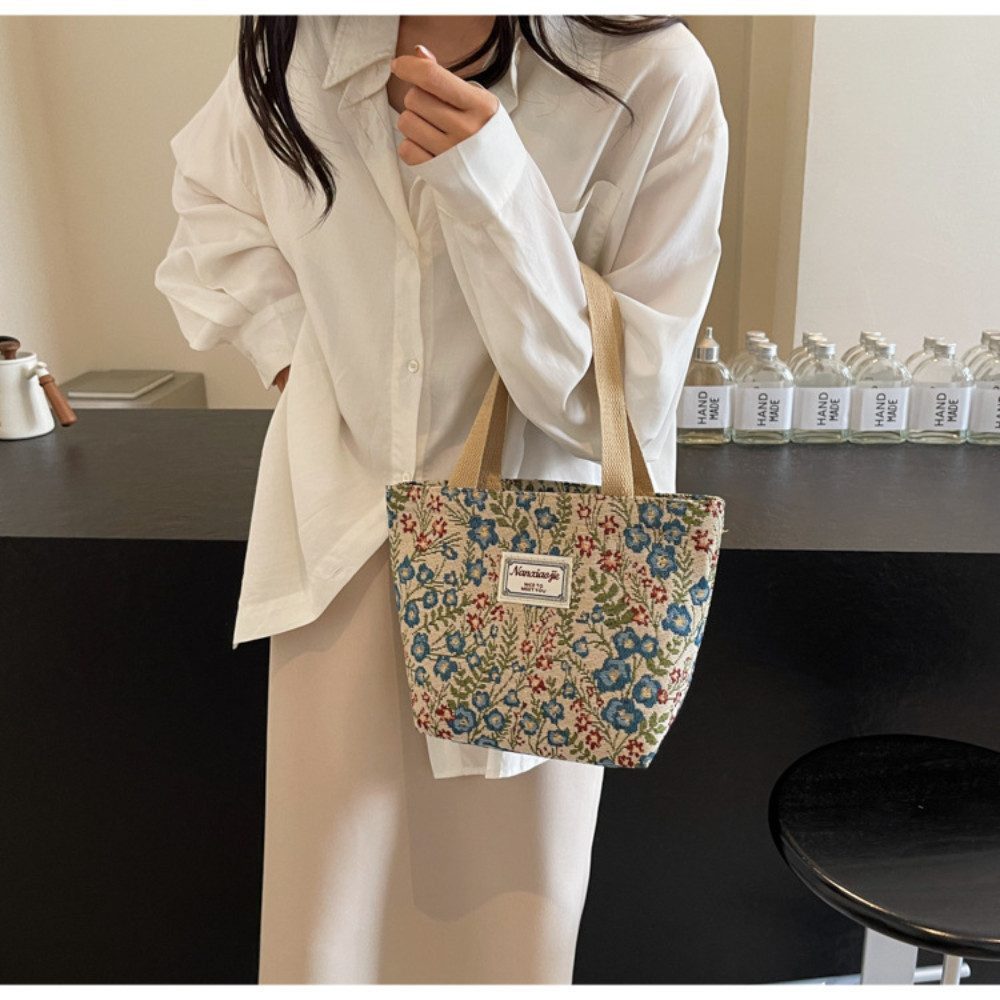 Blusmart Schultertasche Canvas-Tasche mit großem Fassungsvermögen (Schulter günstig online kaufen