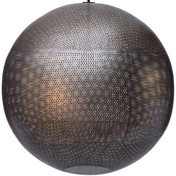 Trademark Lampenschirm Moonlight Hängelampe mit perforierten Lampenschirm aus Eisen ⌀ 50 cm