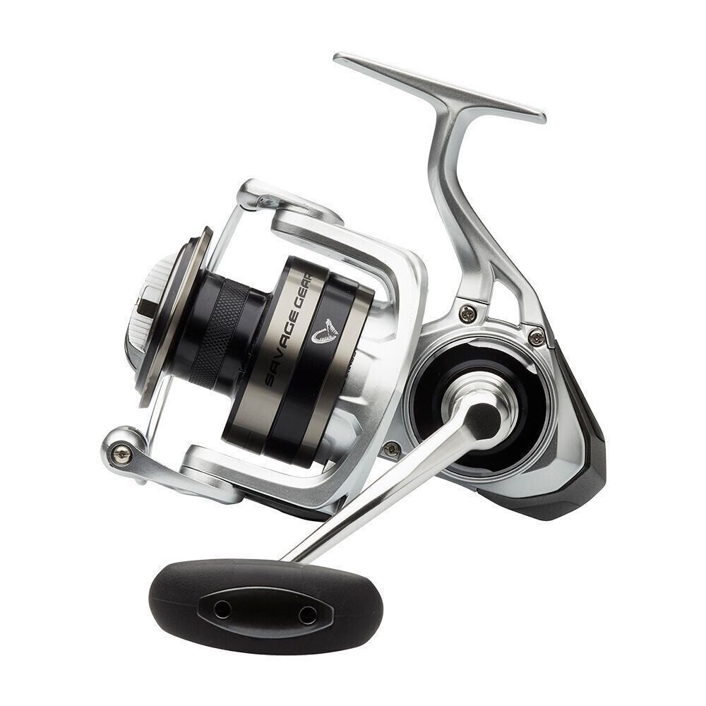 Savage Gear Stationärrolle SGS6 5000 FD Süß Salzwasser Spinnrolle Raubfischangeln Meeresrolle), Salzwasserbeständig