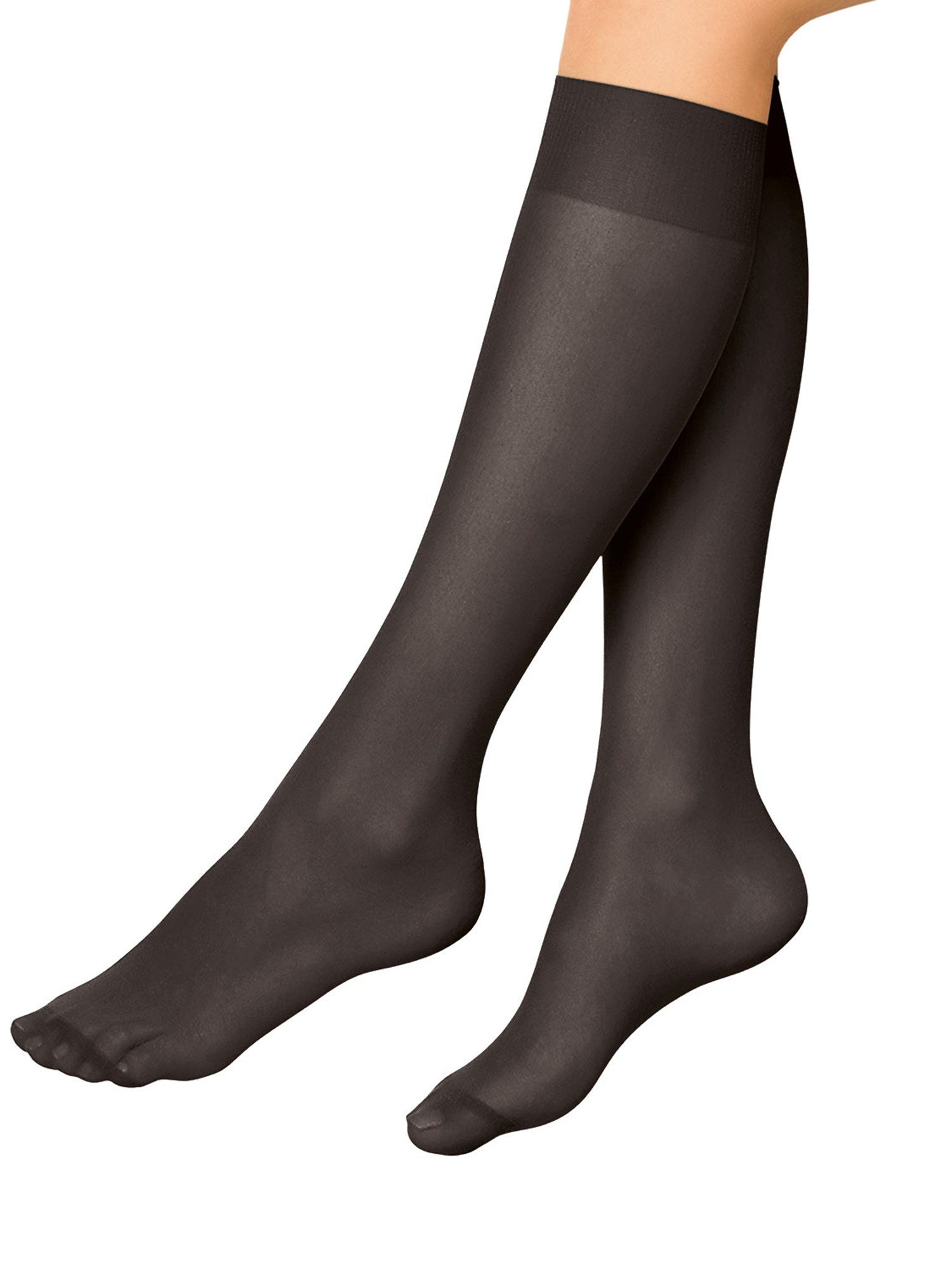Nur Die Kniestrümpfe 30 DEN Damen (1er/3er/6er/9er Pack, 3-Paar) Knie-strüm günstig online kaufen