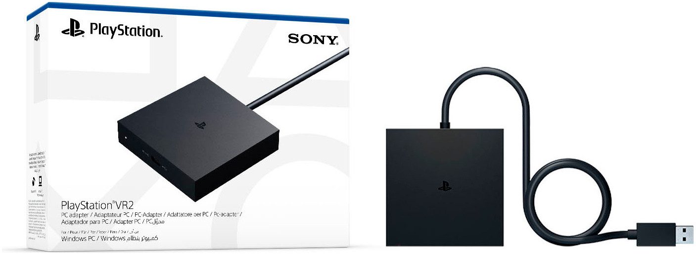 PlayStation 5 PlayStation VR2 PC Adapter USB Typ A zu DisplayPort, USB Typ A