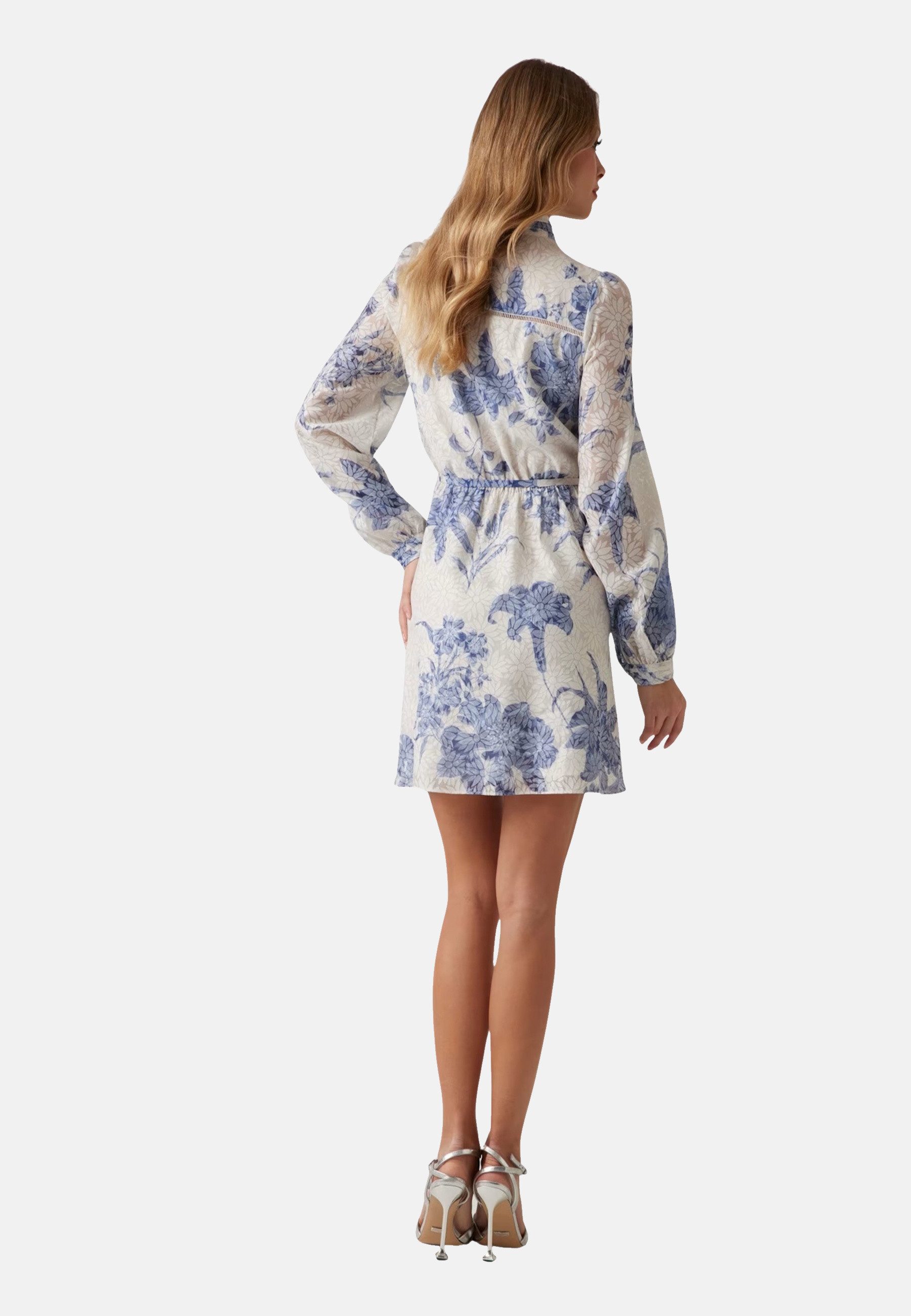 Guess Midikleid Kleid ADLAIDE Sommerkleid (1-tlg)