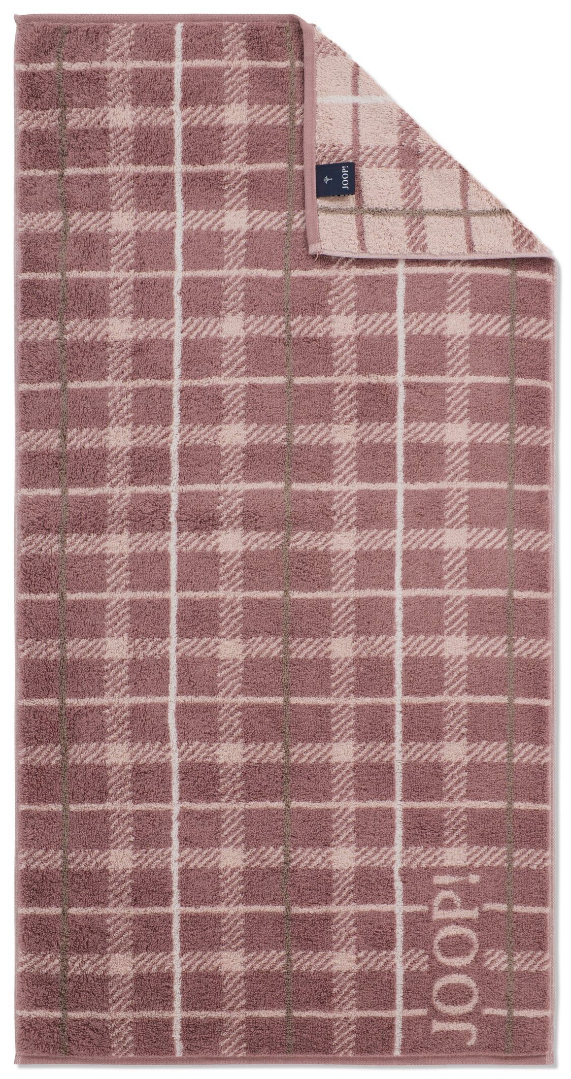 JOOP! Handtücher JOOP! LIVING - CONTOUR CHECKED Handtuch-Set, Textil (2-St)