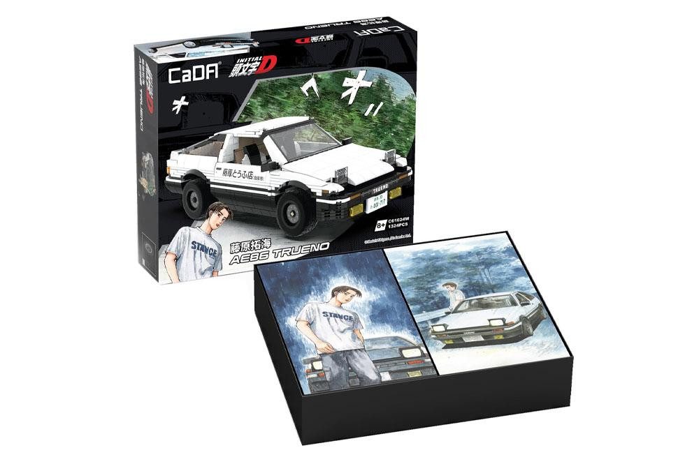 CaDA CaDA Initial-D Toyota AE86 Trueno 1/12 (1324 Teile) (neue Version) Konstruktionsspielsteine