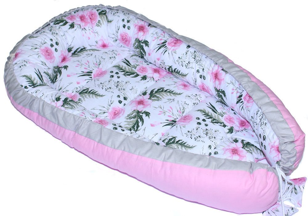 Primawela Bettnestchen Baby Nestchen Kokon Kuschelnest Baumwolle