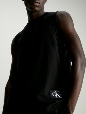 Calvin Klein Jeans T-Shirt MONOLOGO BADGE TANK mit Logopatch