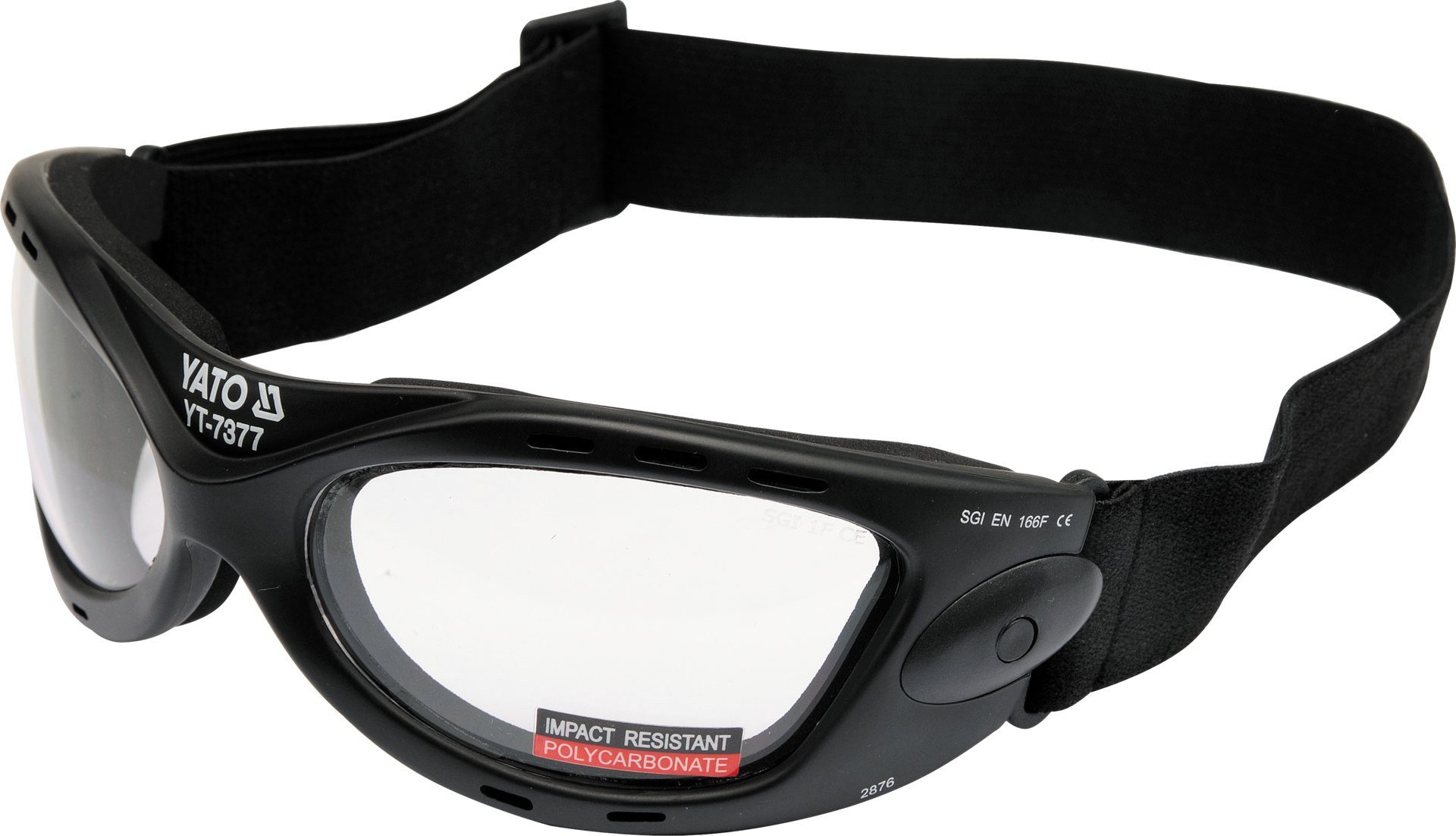 Yato Arbeitsschutzbrille Schutzbrille Typ 2876 – Komfortabler Rundumschutz für die Augen