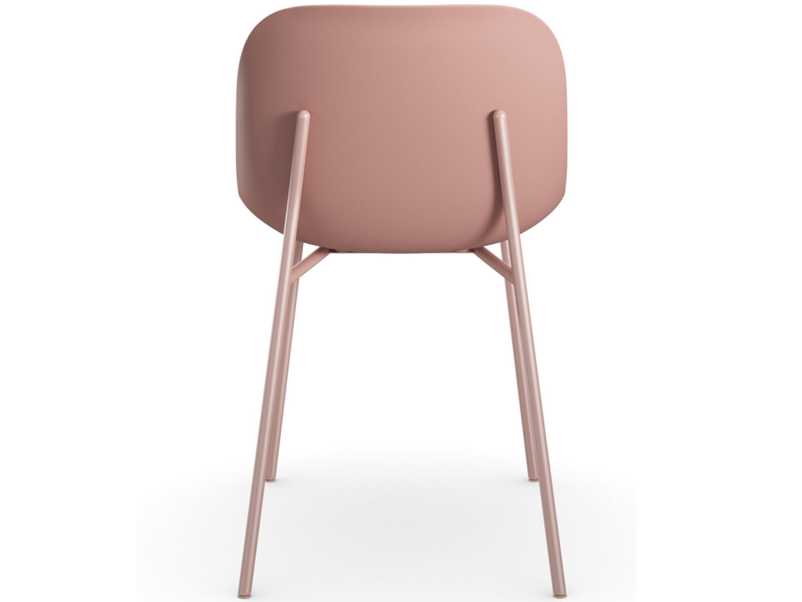 Metall, Gestell loft24 Set, Farbenvarianten | Stuhl aus Orca, rose 2er rose