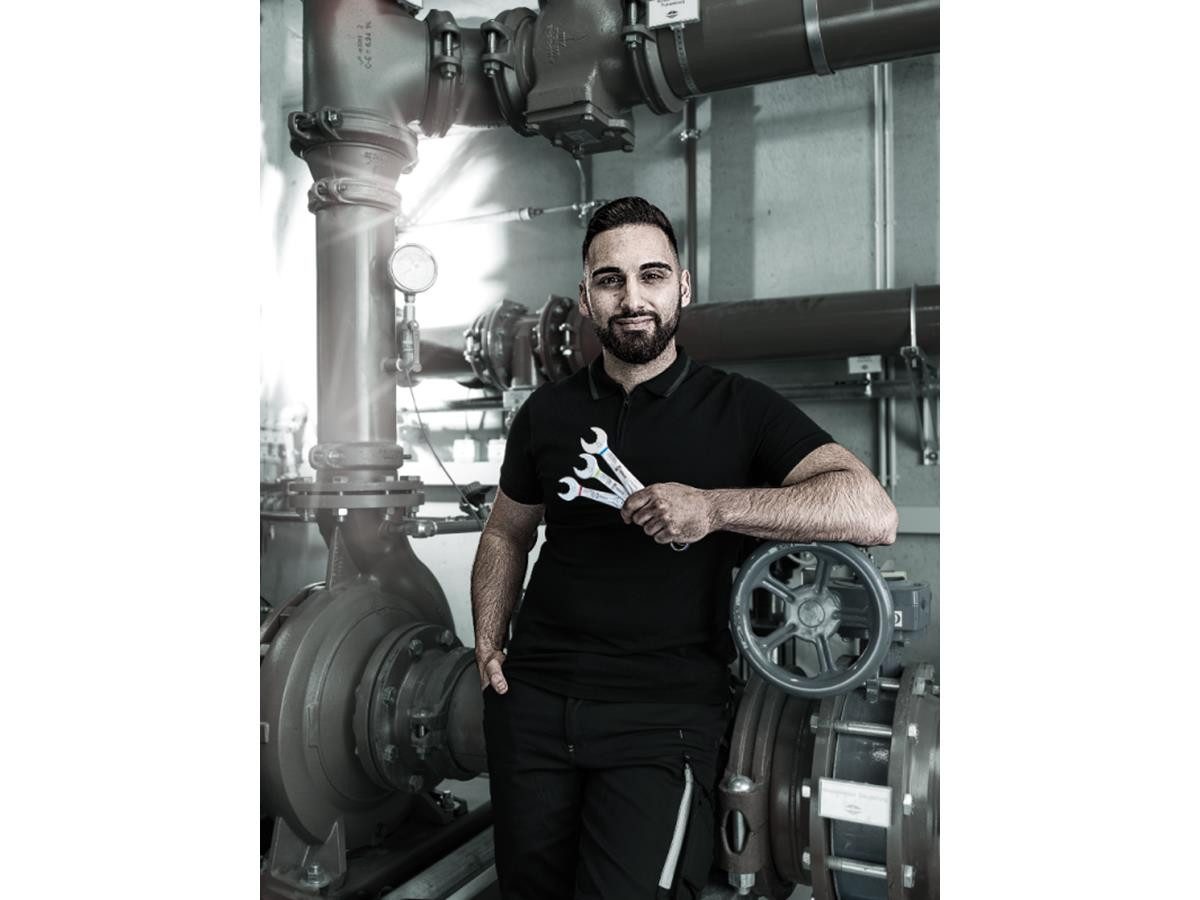 Wera Gabel- und Ringschlüssel 6003 Joker 11 Set (Set, 11 St., 11-tlg), Besonders geeignet für enge Bauräume