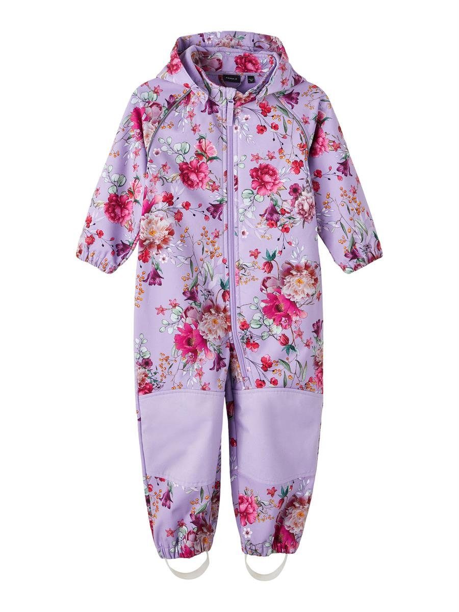 Name It Softshelloverall NMFALFA SUIT FLORAL NOOS (1-tlg) 2FO unbekannt