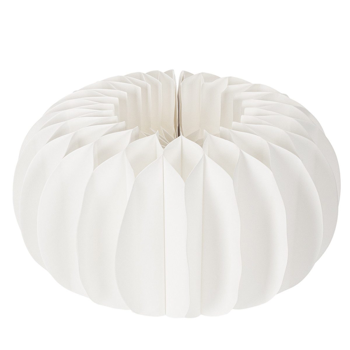 Florists Products Packpapier Papier-Dekokugel Kürbisform moderne Tischdekoration für Feste, 2 Stück