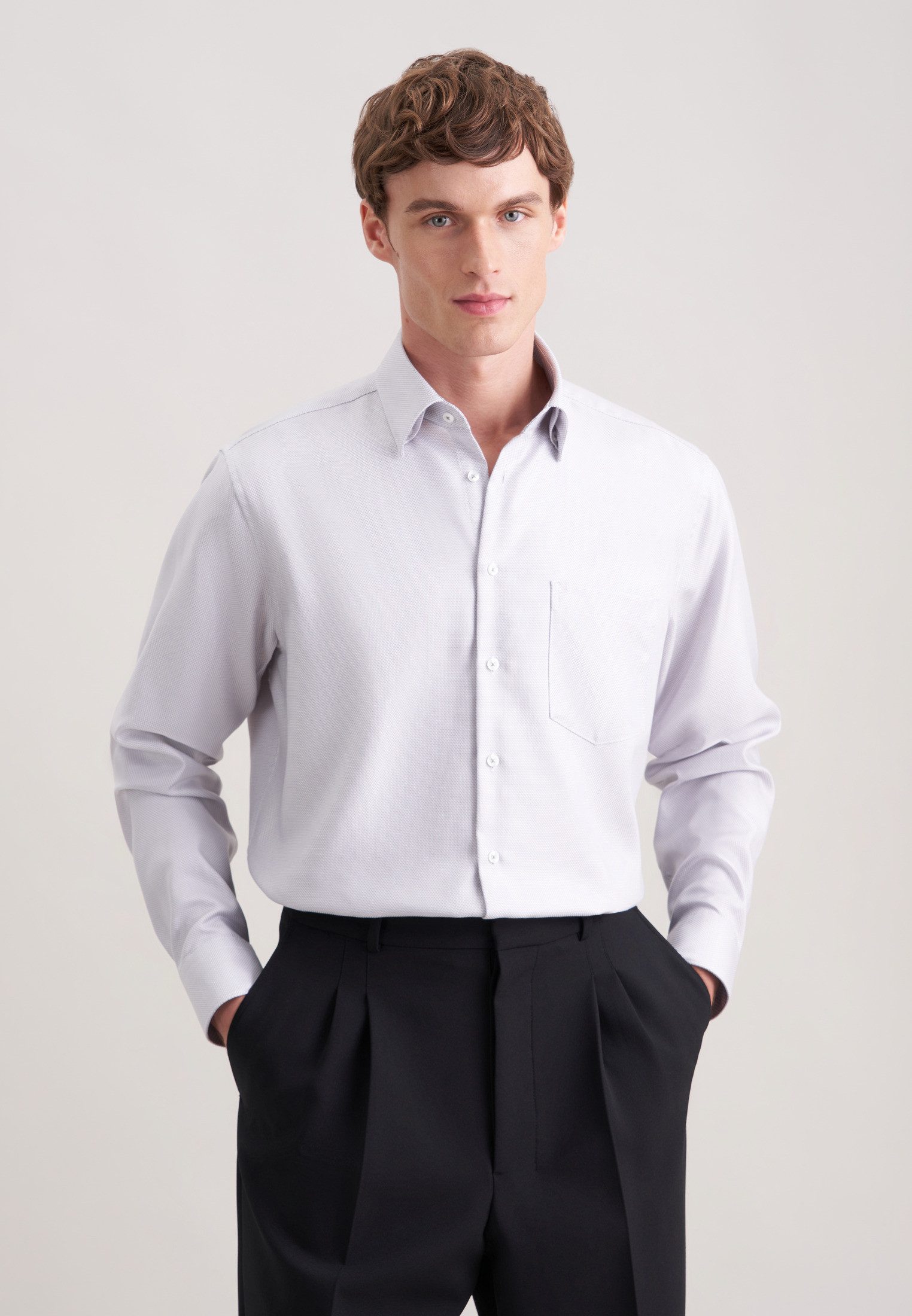 Businesshemd Schwarze Rose
