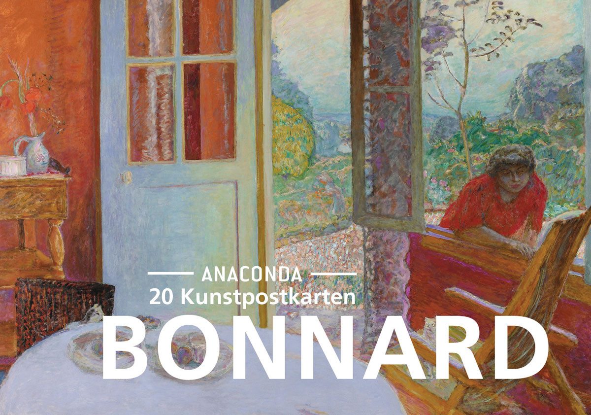 Anaconda Verlag Postkarte Postkarten-Set Pierre Bonnard: 20 Kunstpostkarten aus hochwertigem