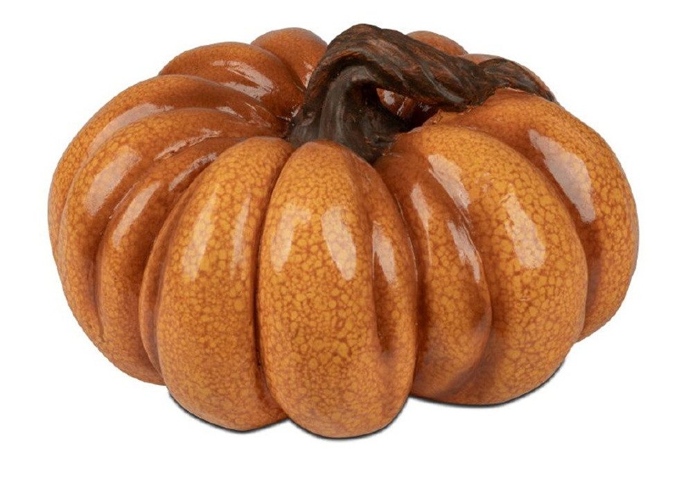 formano Dekofigur Deko-Kürbis Herbstorange 26 cm 710772 (1 St)