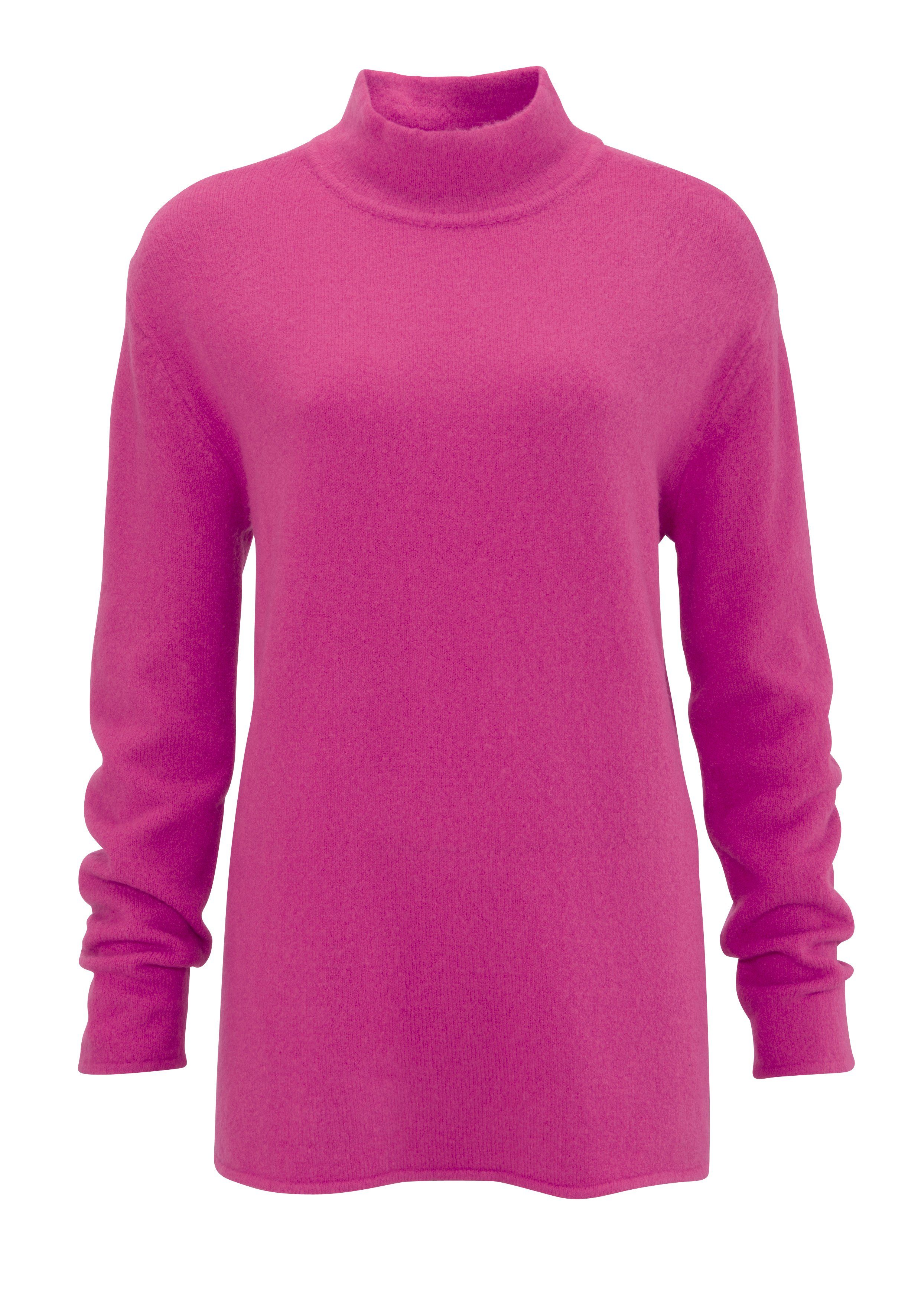 Aniston CASUAL Strickpullover mit Stehkragen