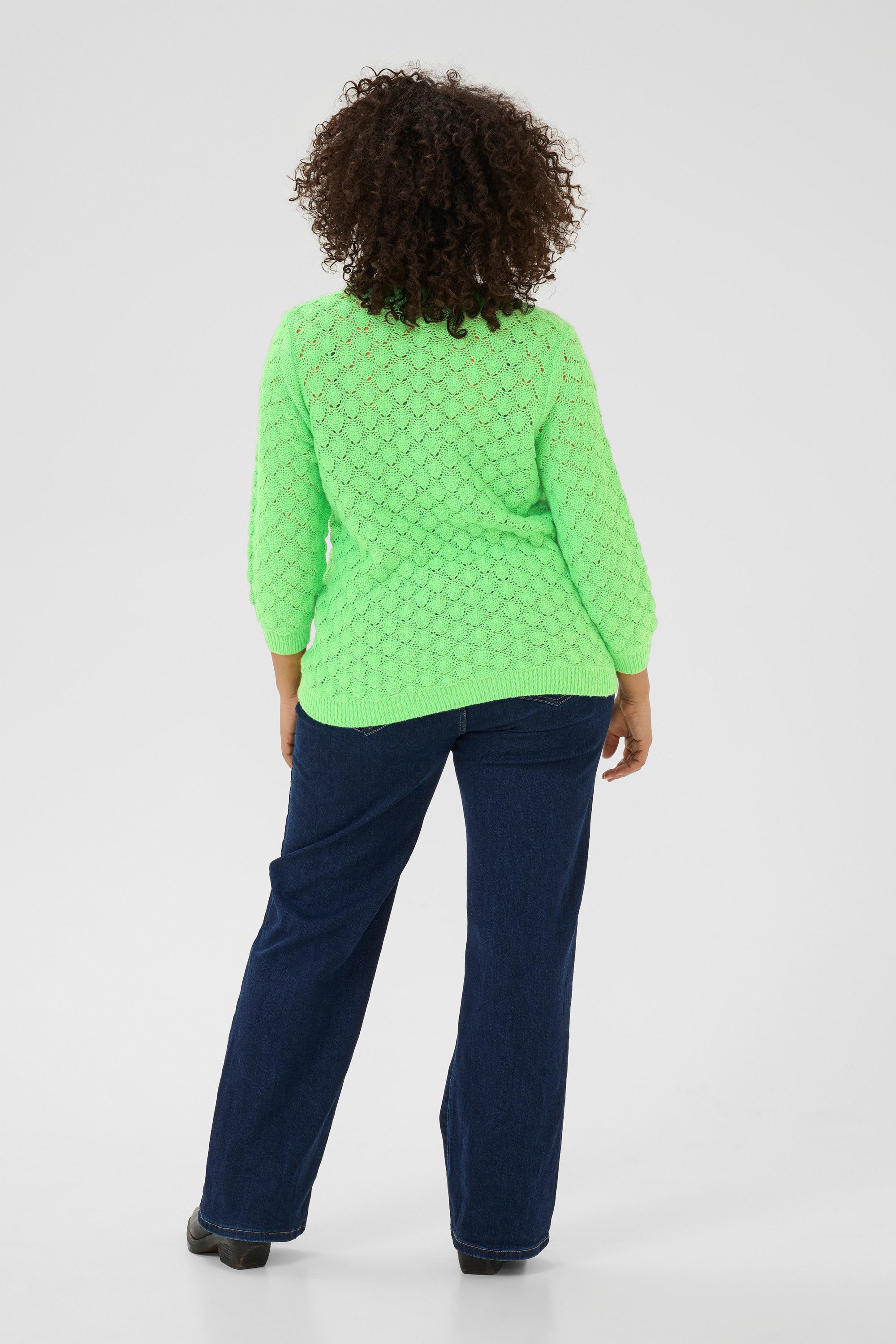 KAFFE Curve Strickpullover Strickpullover KCmani Große Größen