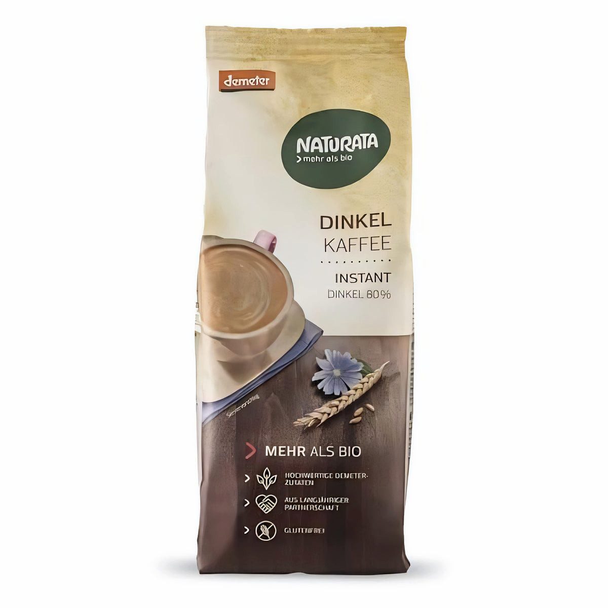Natura Kaffee Naturata Demeter Bio Dinkelkaffee instant Nachfüll