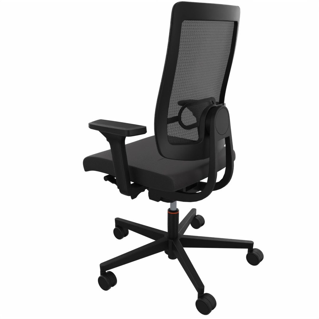 sedus Bürostuhl Black Dot Bd-122 Netzrücken, hohe Rückenlehne, ergonomisch