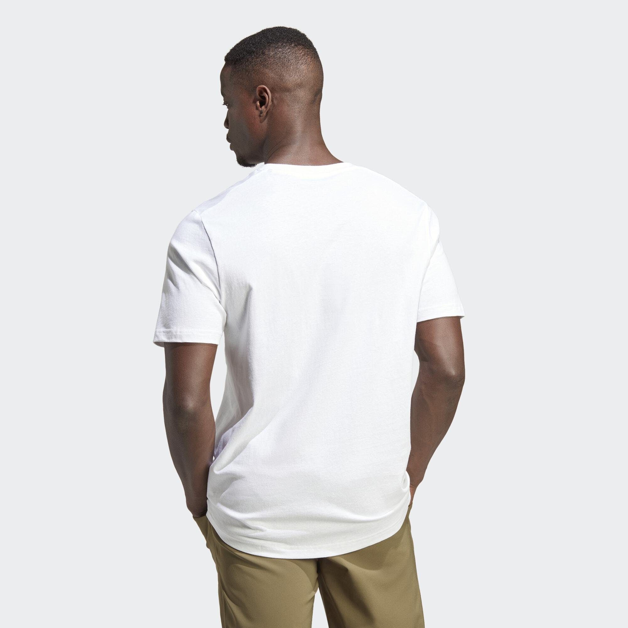Funktionsshirt TERREX TERREX adidas White LOGO T-SHIRT CLASSIC