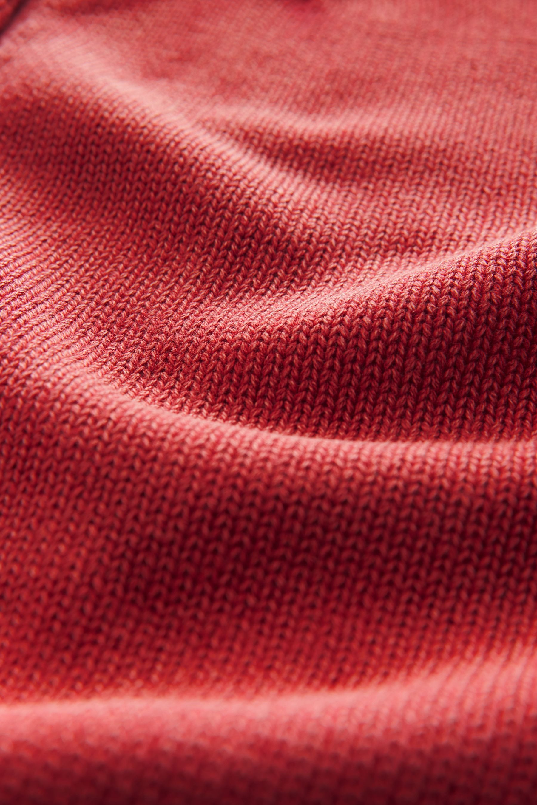Next Strickjacke Gewaschene Rundhals-Strickjacke aus Baumwolle günstig online kaufen