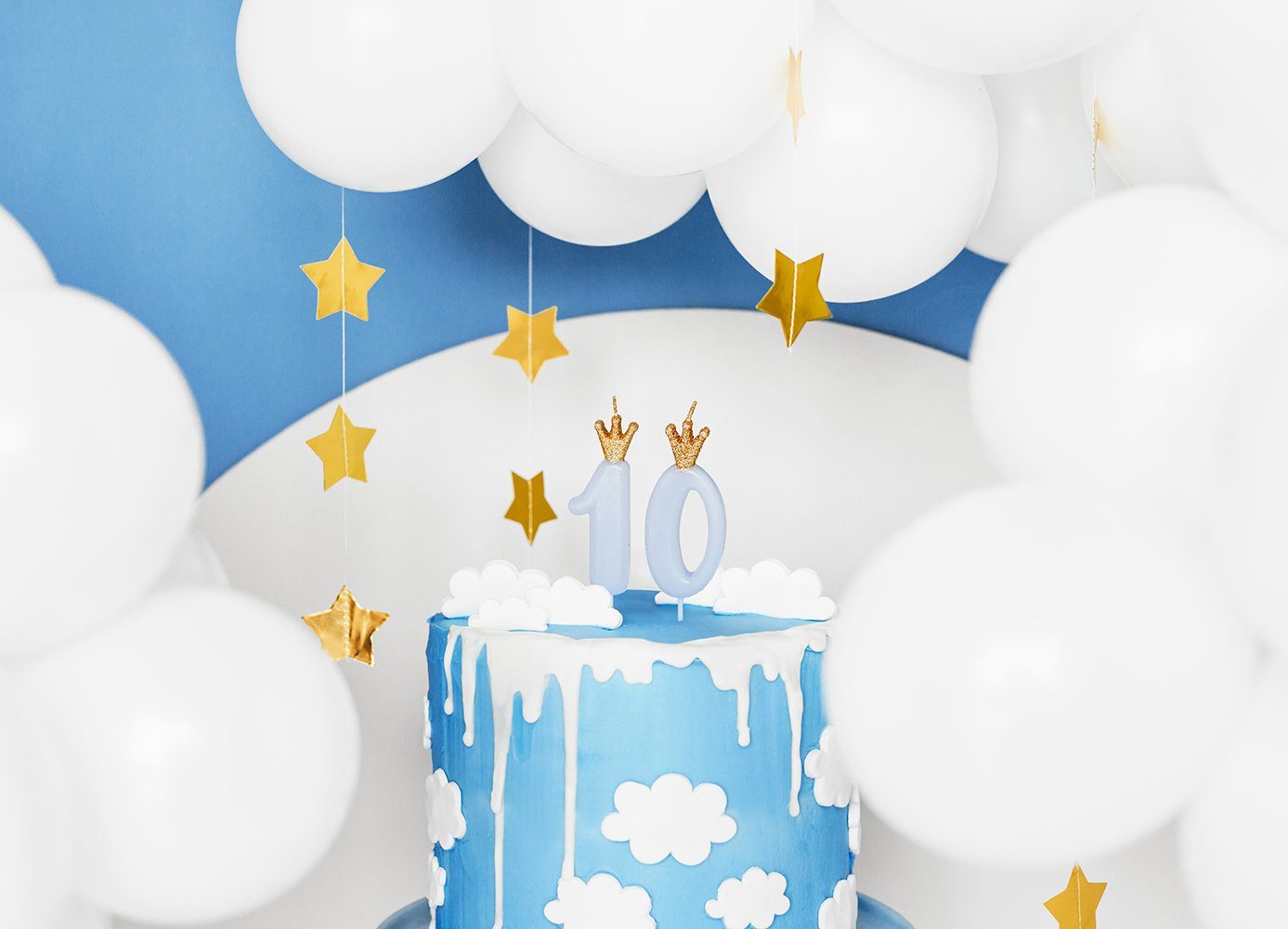 partydeco Geburtstagskerze, Geburtstagskerze Zahl 1 mit günstig online kaufen