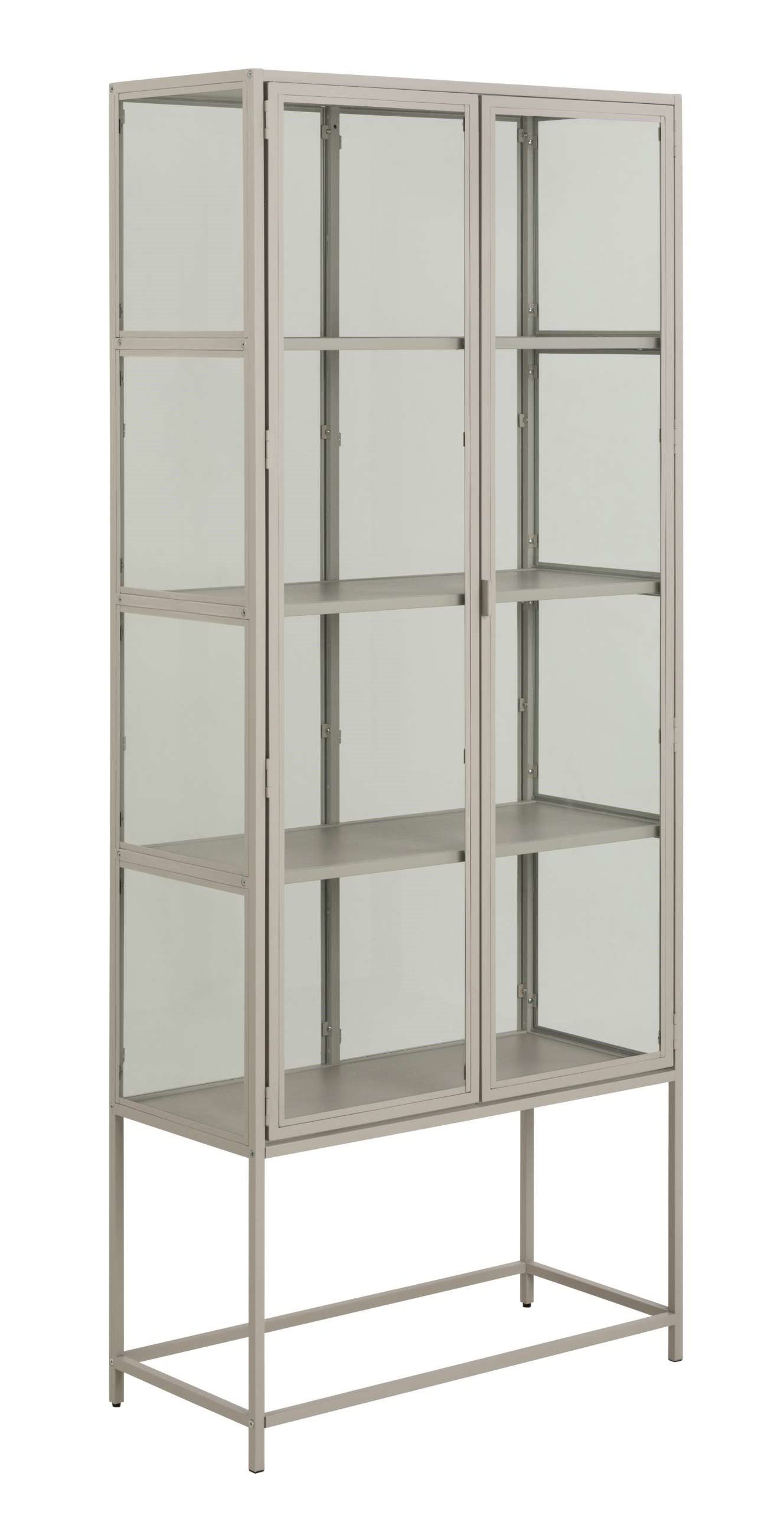 99rooms Vitrine Sifo (Standvitrine, Wohnmöbel) Modern Design, viel Platz, Gestell: pulverbeschichtet Stahl