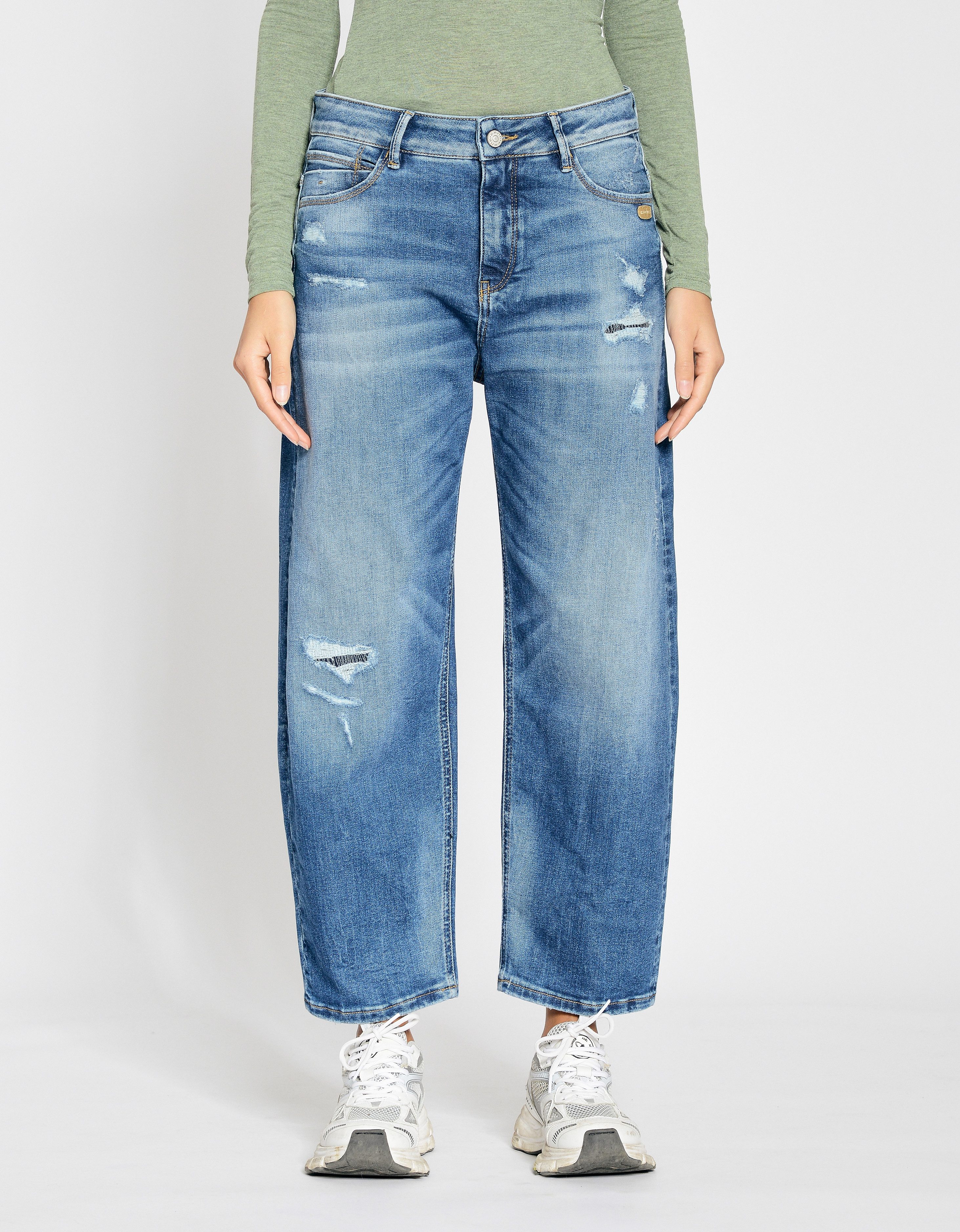 GANG 5-Pocket-Jeans 94IDA cropped günstig online kaufen