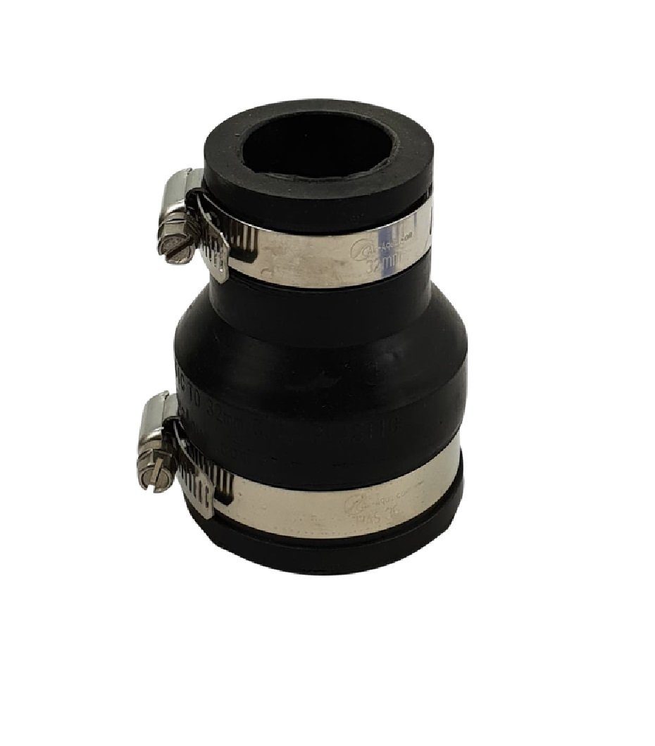 Raccord Flexible Air Aqua Ø50mm - 40-250mm, Pour Tuyaux PVC, Acier, Béton
