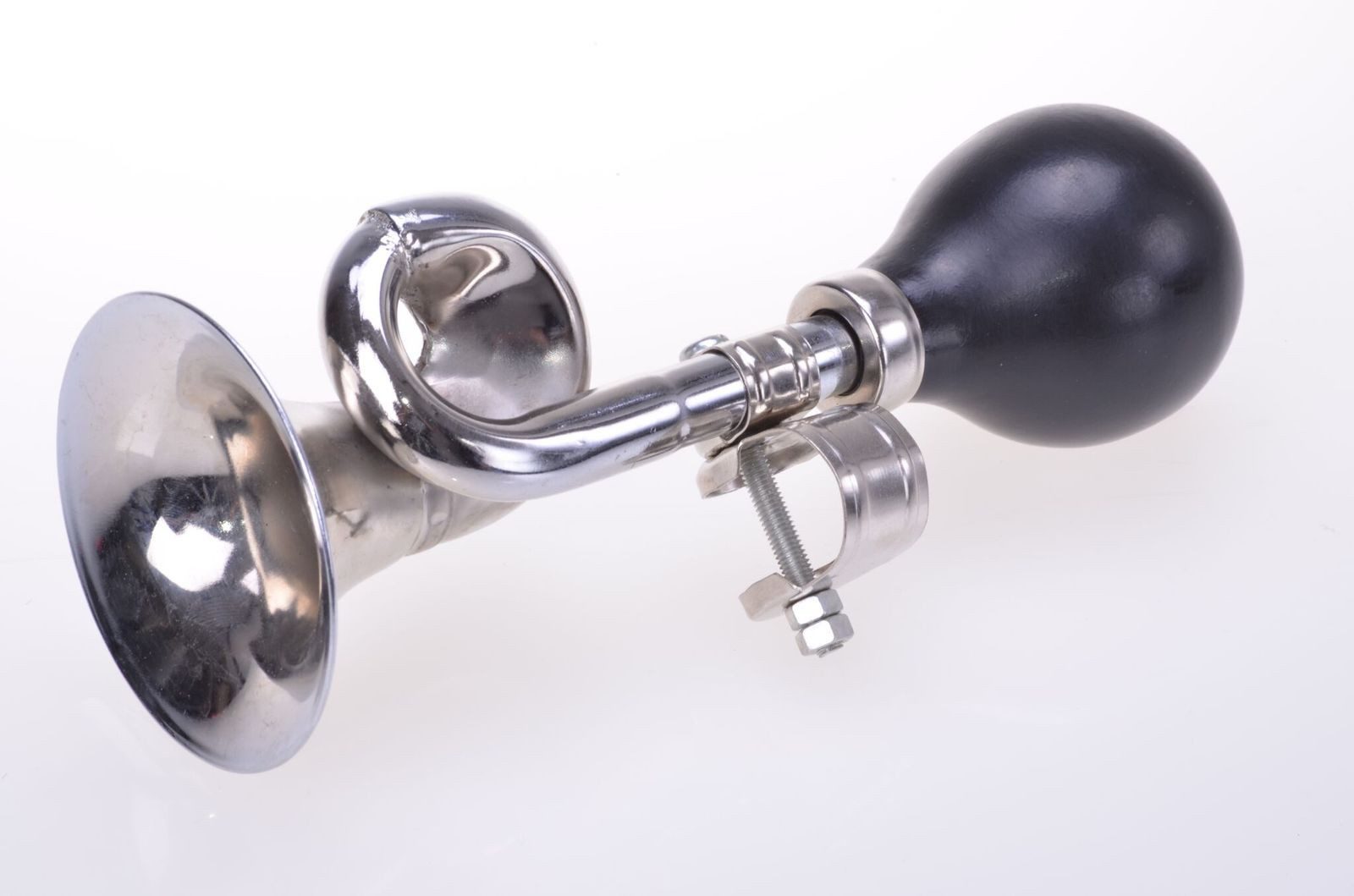 Gravidus Fahrradklingel Ballhupe Fahrradhupe Fahrrad Lenker Hupe Ball Posthorn Horn verchromt