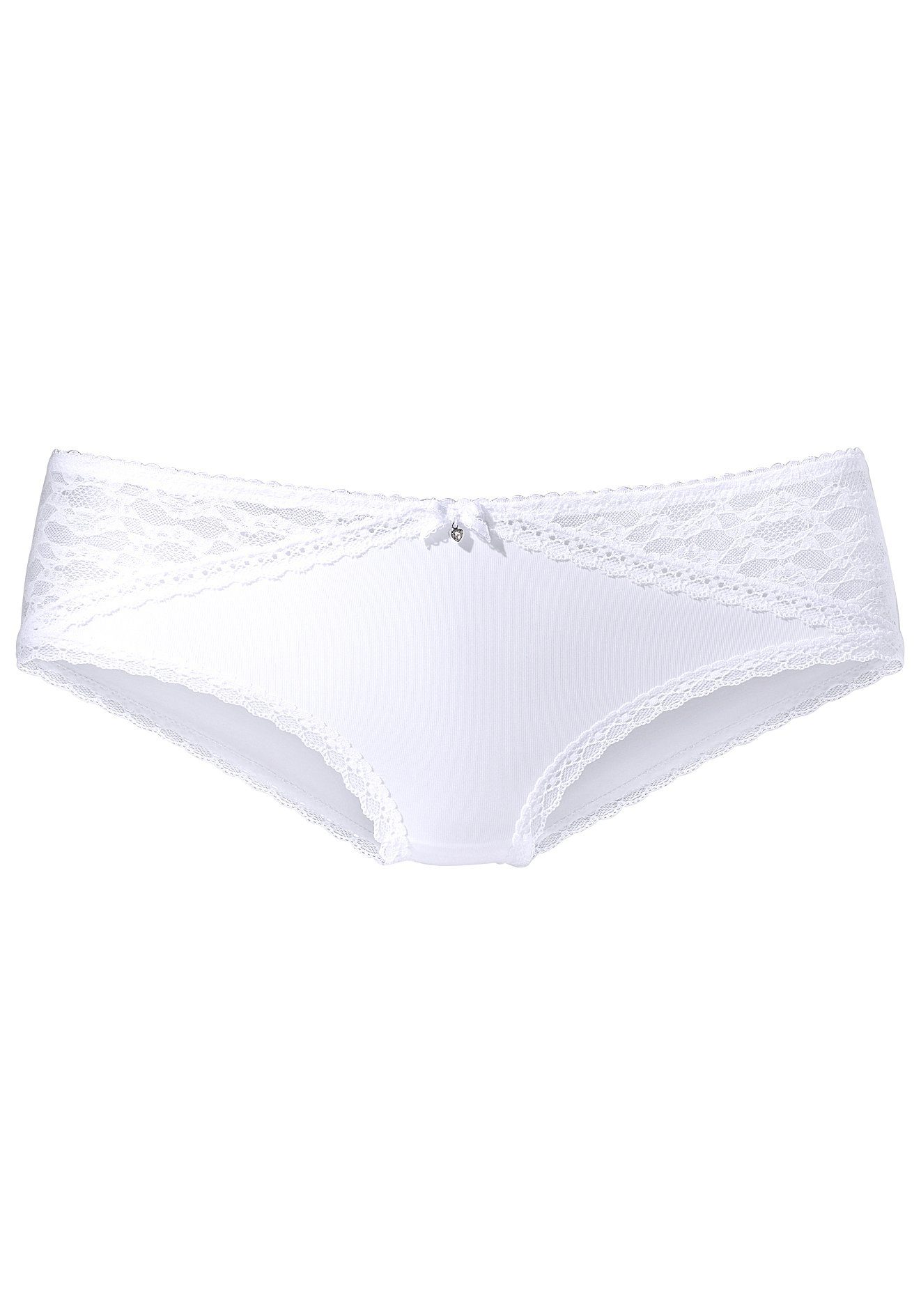 Panty mit transparenten Spitzeneinsätzen dezent Clarissse s.Oliver