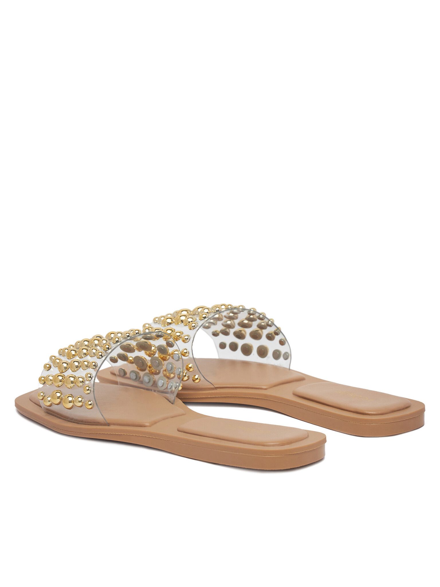 DeeZee Deezee Damen Flip-Flops Transparent E2659-1 Badepantolette