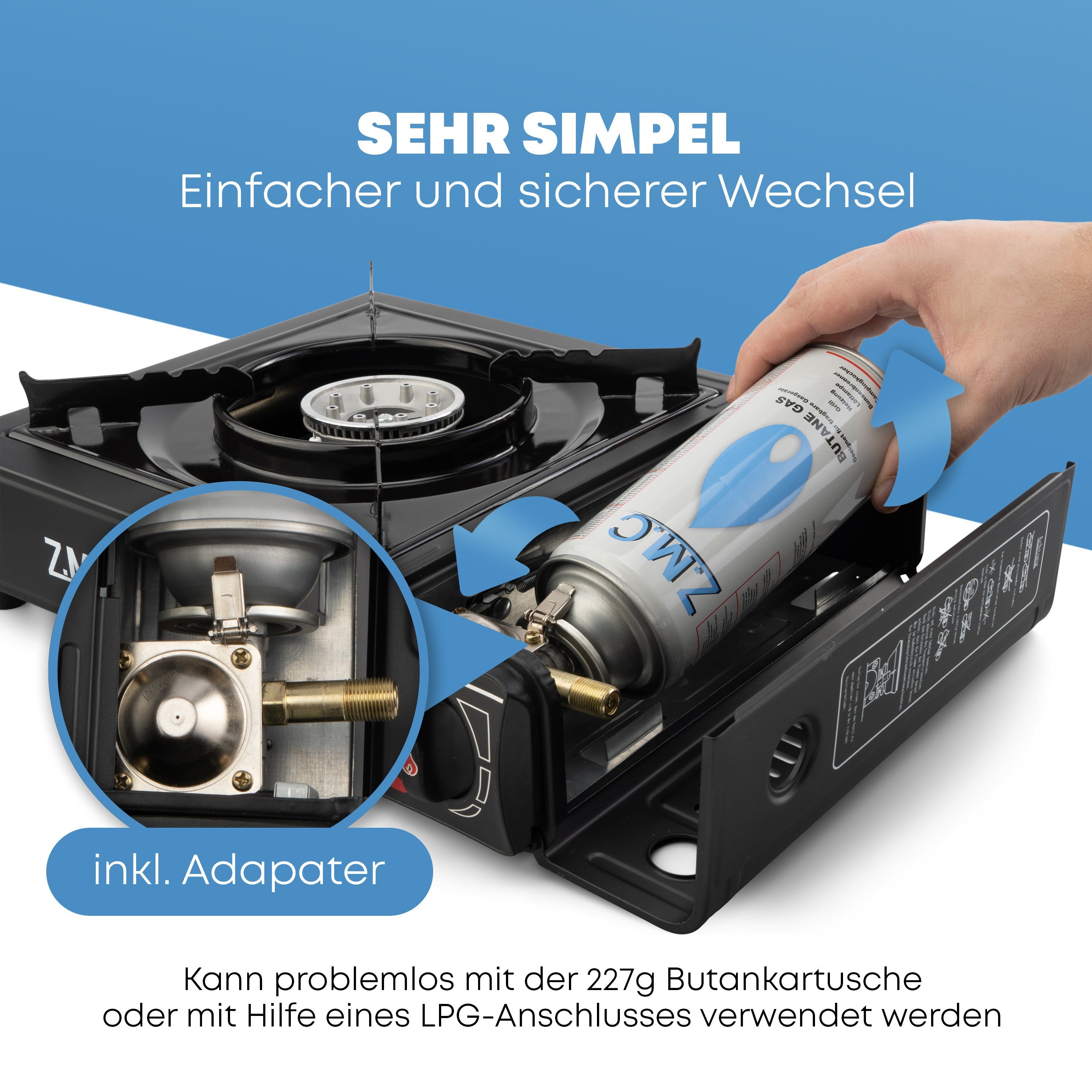 Gaskocher Mit Kartusche Indoor