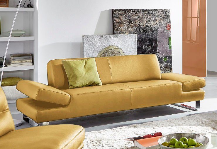 W.SCHILLIG 2-Sitzer taboo Designsofa mit hohem Sitzkomfort, mit Normaltiefe, inklusive Armlehnenverstellung