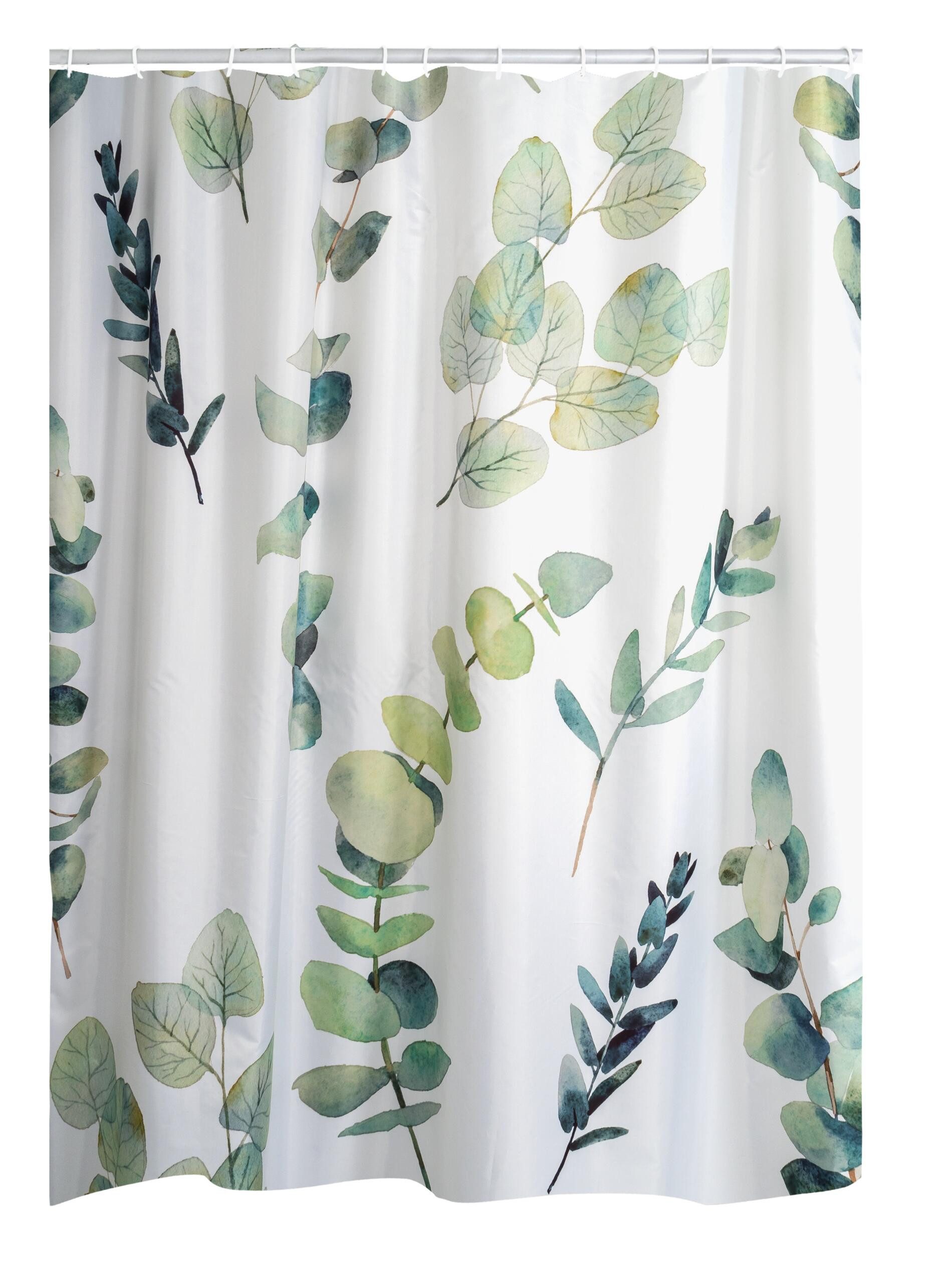 Ridder Duschvorhang Eukalyptus grün Breite 180 cm günstig online kaufen