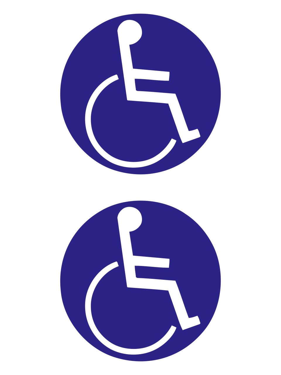 Hermann Schütz Наклейка Hermann Schütz Наклейка Behinderten-Symbol